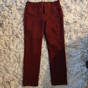 Chic Burgundy Trousers